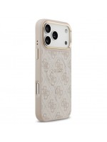 Dėklas Apple iPhone 17 Pro Guess Gold Frame MagSafe